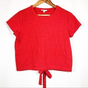 Madewell Verse Tie Back Top